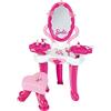 Theo Klein 5769 Salone di Bellezza Barbie, Tavolo da Toeletta con Specchio, ripiano Girevole, Sgabello e tanti Accessori, Giocattoli per Bambini dai 3 Anni in su