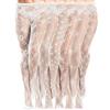 Bencailor 6 Paia Calze a Rete Alte Fino alla Coscia da Donna Leggings a Rete in Pizzo con Motivo a Fiocco(Bianco,M)