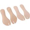 TARSHYRY 2 Paia Solette Infradito Cuscinetti in Pelle PU per Tacchi Alti Sandali Morbidi Antiurto, Compatibilità Versatile, Design delle Rifiniture Personalizzabili, (L)