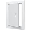 VENTEUROPE Sportello di ispezione 15 x 30 cm bianco, sportello di revisione in ABS, plastica, sportello di revisione a secco, porta di manutenzione, sportello di manutenzione, sportello di servizio