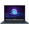 MSI Stealth 14 AI STUDIO A1VFG-071IT Intel Core Ultra 7 155H Computer portatile 35,6 cm (14") 2.8K 32 GB DDR5-SDRAM 1 TB SSD NVIDIA GeForce RTX 4060 Wi-Fi 7 (802.11be) Windows 11 Home Advanced Blu