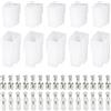 SG Store Set di 5 connettori multipli per cablaggio elettrico a 3 vie per moto, maschio e femmina, con terminali da 6,3 mm, adatti per la maggior parte delle moto