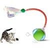 NEOVSUNY Giochi per Gatti, Palla Giocattolo Elettrica, Palla Magica per Cani, Giocattolo Interattivo per Cani, Gatti in Casa Intelligente Rotolante Automatica Cat Toy Ball Con 3 Modalità