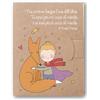 F.LLI BONELLA Fratelli Bonella | Notepad con segnapagine adesivi raffigurante Piccolo Principe | Made in Italy (Confezione singola)