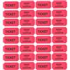 Gogogmee 100 pz Biglietti Coupon, Stampabili Biglietti della Lotteria, all'asta Macchina, per Dingresso Allevento, Tombola, Carnevale, Pedine e Partito