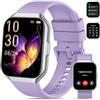 QCOQ Smartwatch Uomo Donna, 1.96 Orologio Fitness con Effettua o Risposta Chiamate, 110+ Sportive Smart Watch, Contapassi/Cronometro/Cardiofrequenzimetro, Impermeabil IP68 Smart Watch per Android/iOS