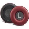 SOULWIT Cuscinetti Auricolari Ricambio per Sennheiser HD25/HD25 Light(Lite)/HD25 Plus/HD25 Special Edition/HMD25/HME25/HMEC25/HD250BT Cuffie, Pelle Proteica Padiglioni con Schiuma ad Alta Densità