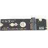Sxhlseller Adattatore da Scheda WiFi Bluetooth 4.2 M.2 NGFF A E Key A SSD M.2 Key M, Scheda WiFi Wireless NGFF A/E-Key A Adattatore SSD M.2 NGFF Key-M NVME per AX200/AX201/AX210
