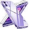 iVoler Anti Ingiallimento Chiaro Cover per iPhone 12 / iPhone 12 PRO 6.1 Pollici con 2 Pezzi Pellicola Vetro Temperato, [Antiurto di Grado Militare] Custodia Trasparente Sottile Case
