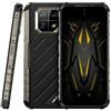 Ulefone ARMOR 22 Smartphone Rugged, 64MP+64MP Fotocamera(Visione notturna), 16GB+128GB, Batteria 6600mAh, 6.58 FHD+120Hz, IP68 IP69K Impermeabile Android 13 Telefono, Slot per 3 Schede, NFC Nero