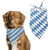 Generic Bandane per cani con bandiera bavarese, sciarpa regolabile per animali domestici di piccole e grandi dimensioni, accessori eleganti e comodi per cani e gatti