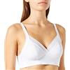 Playtex Reggiseno Reggiseno in Microfibra Feel Good Support Donna x1, Bianco, 40 / 6C