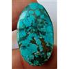 Sapphire_hub Pietra preziosa cabochon ovale non trattata turchese di montagna blu...