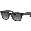ray ban stories Occhiali da Sole Ray-Ban Wearable RW4006 WAYFARER 601ST3 Nero