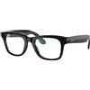 ray ban stories Occhiali da Sole Ray-Ban Wearable RW4008 WAYFARER 601/SB Nero