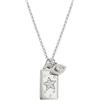 Nomination® - Collana Donna Charm Stella, Collezione Talismani in Argento 925 e Labradorite, Incisione La mia strada possa…, Regolabile 42-47 cm, Elegante, Regalo Donna,Confezione Originale