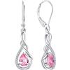 Starchenie Orecchini Donna Argento 925 Pendenti Infinito Orecchino con Zirconi Regalo di Gioielli