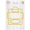 Nellie's Choice Nellie's Choice Stansmallar Kuvert Gift Envelope - 3 Wrapping Dies 14,5 x 15,5 cm - Pysseltillbehör för Stansmaskin, Korttillverkning, Scrapbooking Och Journaling, Giallo