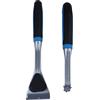 Xcalibur Tooling Set di 2 raschietti in carburo di tungsteno, resistenti, con manico e raschietto triangolare, per raschiare la vernice degli angoli, sostituisce Bahco 625 e Bahco 665
