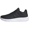 adidas Lite Racer 4.0 Shoes, Scarpe Donna, Core Black/Core Black/Iron Metallic, 37 1/3 EU