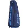 Babolat 3, Borsa Badminton Modello Backrack Bad, Capacità fino a 4, Tre Scomparti Distinti per Racchette, Abbigliamento e Scarpe, Nero Giallo, Può essere indossata sulla schiena Unisex-Adulto, Unica