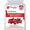 PH PROWISE Healthcare Mirtillo Rosso Capsule, 90 Compresse con Vitamina C | Integratore al Cranberry | GMP di Prowise Healthcare