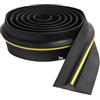 JAHOMFAI Guarnizione Soglia Porta Garage 2 Metri Door Floor Seal Strip Ideale per Mantenere il Garage Pulito e Asciutto, Blocca Sporco, Foglie e Agenti Atmosferici