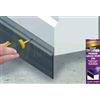 Stormguard Spazzola lunga 50 mm per porta del garage, larghezza 2134 mm, in alluminio resistente, paraspifferi e parassiti
