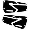 Resin Bike Kit Adesivi Moto Compatibile con Honda NT 1100 2025-2026. Coppia di Protezioni Valigie-Borse Laterale Antigraffio e Antiurto. Adesivi Resinati 3D Made in Italy