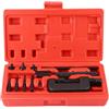 TKSE Set di 13 Interruttori per Catena per Moto, 13 Pezzi per Interruttore di Catena per Moto Splitter per Taglio Cam Link Rivettatrice Set di Strumenti per Rivettatura