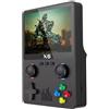 vido MINI CONSOLE PORTATILE X6 RETROGAMING TYPE-C + SD INCLUSA 2000mAh NERA