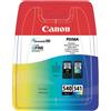 Canon Cartucce Inkjet MultiPack PG-540,CL-541 Originali Nero + Tri-Colore