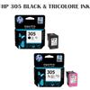 HP KIT 2 CARTUCCE HP 305 - 1 BK 3YM61AE+ 1 TRICOLOR 3YM60AE ORIGINALI