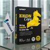 Ekon Risma Carta A4 per Stampante, 5 Risme da 500 Fogli - Per Stampante Laser Inkjet