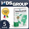 Navigator Carta Universal Navigator A4 80 g/mq 110 µm - 5 RISME per Stampanti e Fotocopie