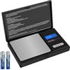 pofgwjz Bilancia di precisione 500 g/0,01 g, con schermo LCD, per cucina, gioielli, erbe, tè, lievito, caffè, grammatura da 0,01 g