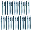 Limpiado Penna a sfera S800 rilevabile al metal detector e ai raggi X, infrangibile, impugnatura ergonomica, con mina retrattile, 25 Stück, Colore della scritta: blu., 25