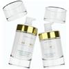MOOLECOLA C- COLLAGEN Duo Crema Viso Antirughe e Siero Viso Idratante e Rimpolpante - con Acido Ialuronico, Peptidi di Collagene e Vitamina C - Levigante con Filtro Solare - Moolecola Beauty and Cosmetics
