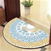 Guest Ruyunlai Tappeto Porta Zerbino Zerbini Per Ingresso Arredamento Casa Mezzaluna Per Esterno Interno Tappeti Grandi Dimensioni bordo giallo 40x60cm