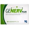 GEPHARMA Srl Generv Plus 30 Compresse Integratore Alimentare per il Sistema Nervoso e la Funzione Muscolare