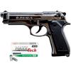 BRUNI 92 SILVER/NICKEL CAL.9MM A SALVE COMPRESO 50 CARTUCCE