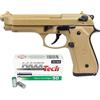 BRUNI PISTOLA A SALVE 92 CALIBRO 9MM DESERT COMPRESO 50 CARTUCCE