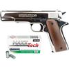 BRUNI PISTOLA A SALVE B96 CAL.9MM CROMATA COMPRESO 50 CARTUCCE