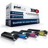 Print-Klex 4x Cartucce Toner Compatibili per Brother DCP9020 CDW HL3140 Cw HL3150 Cdn HL3150 CDW HL3170 CDW MFC9130 Cw MFC9140 Cdn MFC9330 CDW TN241 TN245 TN241bk TN245c TN245m TN245Y Nero Ciano Magenta Yellow