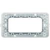 BTicino Supporto TT 4P - 504SA BTicino Matix - Installazione Facile, Design Compatto e Versatile