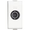 BTicino Presa TV Diretta 1M Bianco BTicino AM5202D - Installazione Facile per SAT e Digitale Terrestre