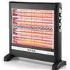 Zenith ST101 - Stufa Quarzo 4X715W, Potenza Totale 2850W, Riscaldamento Efficiente e Portatile