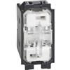 BTicino Commutatore Doppio Tasto 1-0-2 K4027 BTicino - Design Elegante e Versatile, 250Vac 10A