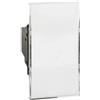 BTicino Pulsante Living Now 1P NO 24V 10A K4040 - Design Moderno e Retroilluminazione LED, Facile Installazione