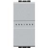 BTicino LivingLight Deviatore Assiale 10A 1P Tech NT4053N - Carico 2.500W, ProfonditÃ 22,9mm, Design Moderno